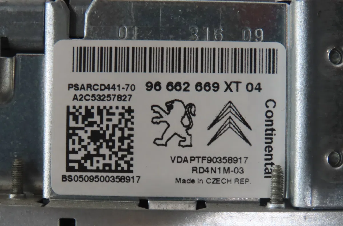 Autoradio Citroen C3 II (SC_) 1.4 vti 95 (2009) occasion