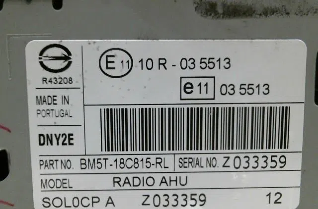 Autoradio Ford FOCUS III 1.6 ti (2010-2018) occasion