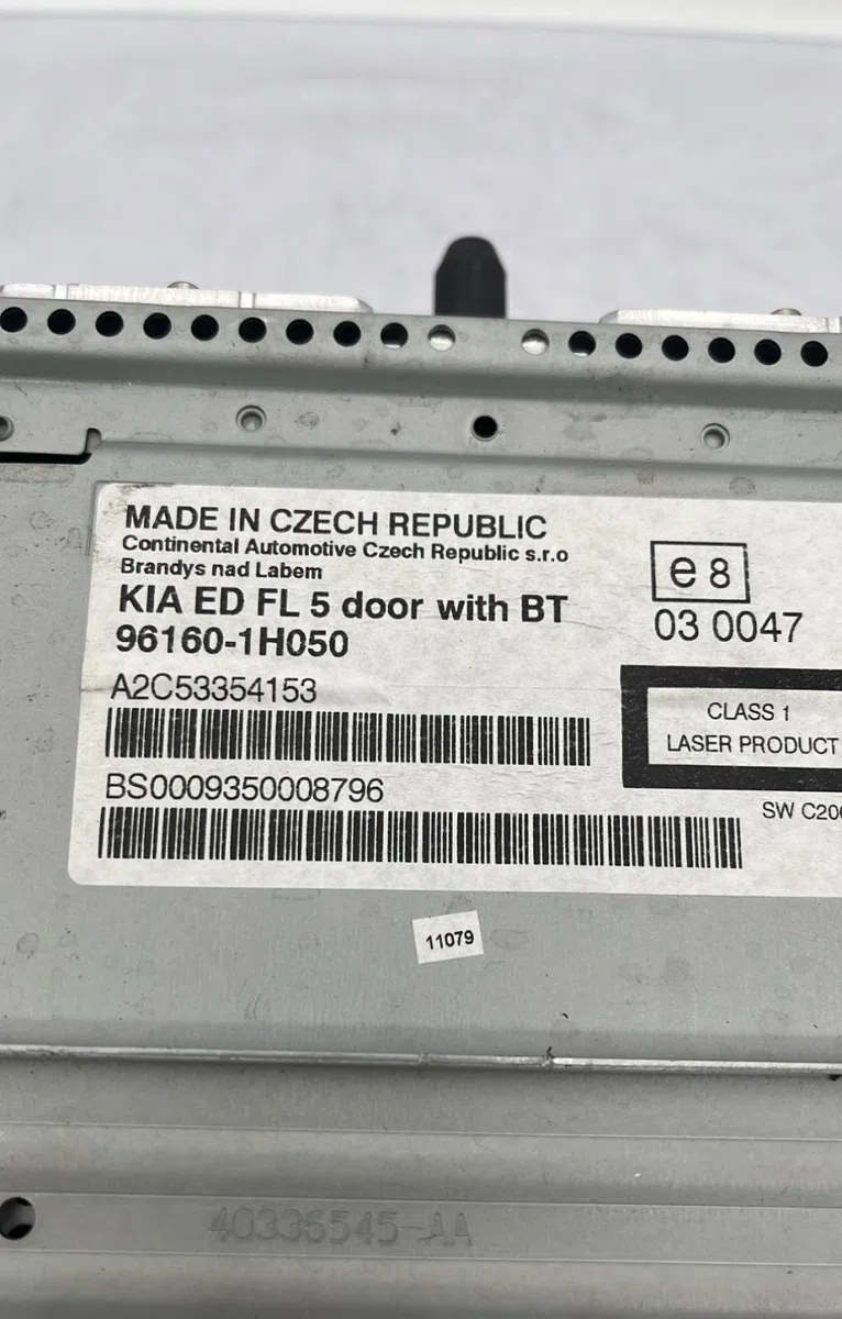 Autoradio KIA CEE-D 1 SPORT WAGON PHASE 2 BREAK occasion
