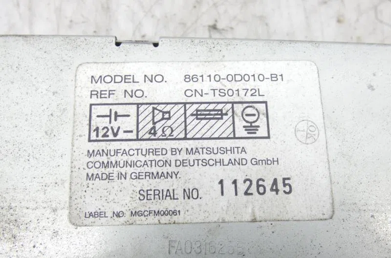 Autoradio TOYOTA YARIS 1 PHASE 1 occasion