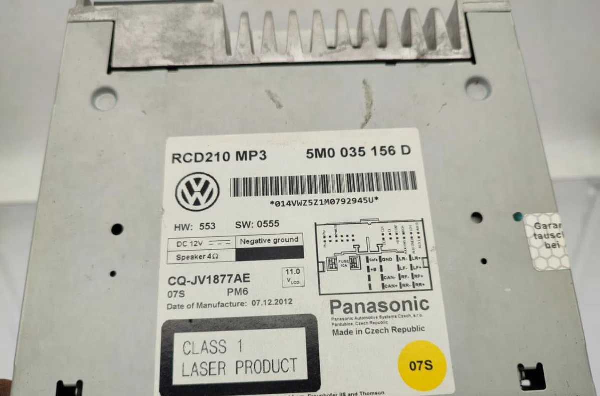 Autoradio VOLKSWAGEN POLO 5 PHASE 1 occasion