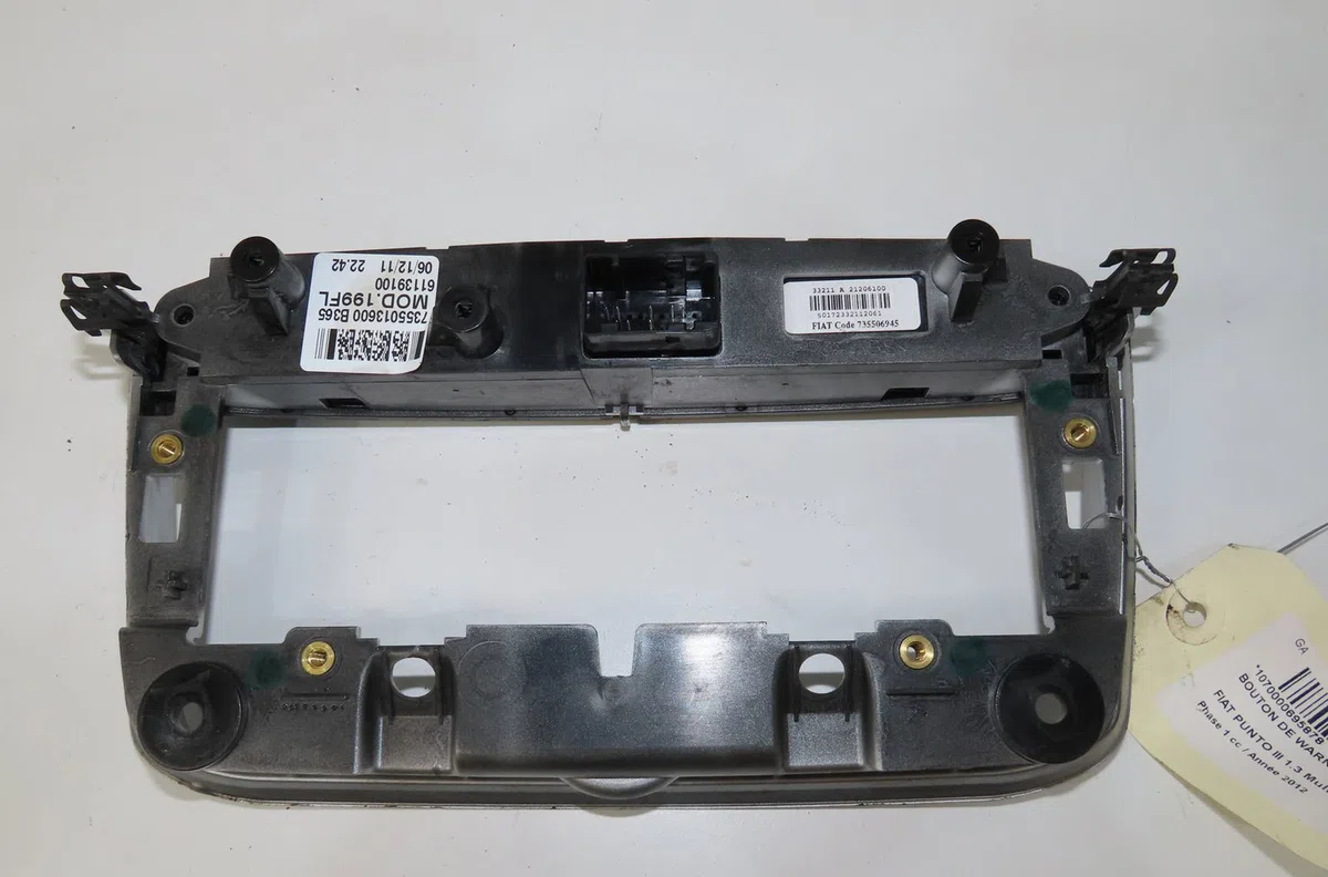 Bouton de warning Fiat PUNTO (199_) 1.3 d multijet (2012) occasion — photo 2