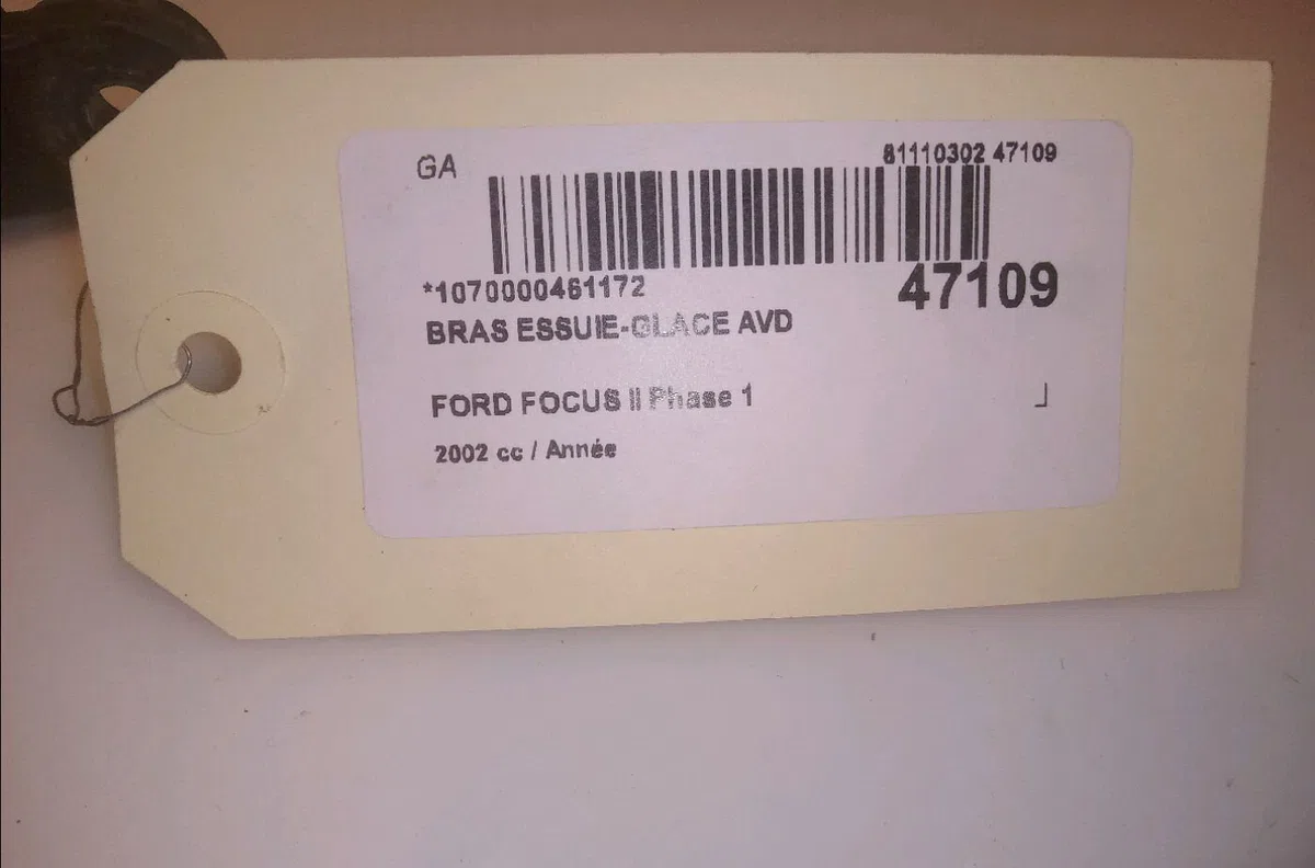 Bras essuie-glace avant droit Ford FOCUS I (DAW, DBW) 1.8 16v (1998-2004) occasion — photo 4