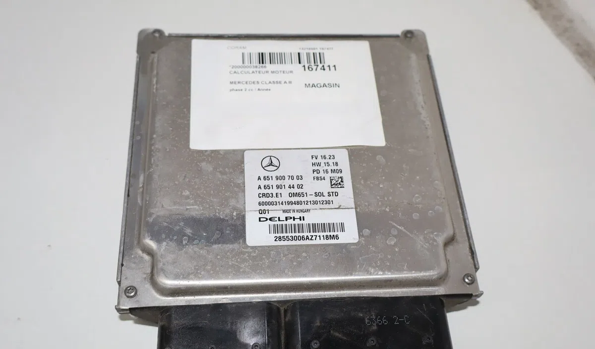 Calculateur moteur Mercedes-benz CLASSE A (W176) A 200 cdi - d (176.008) (2014-2018) occasion — photo 4