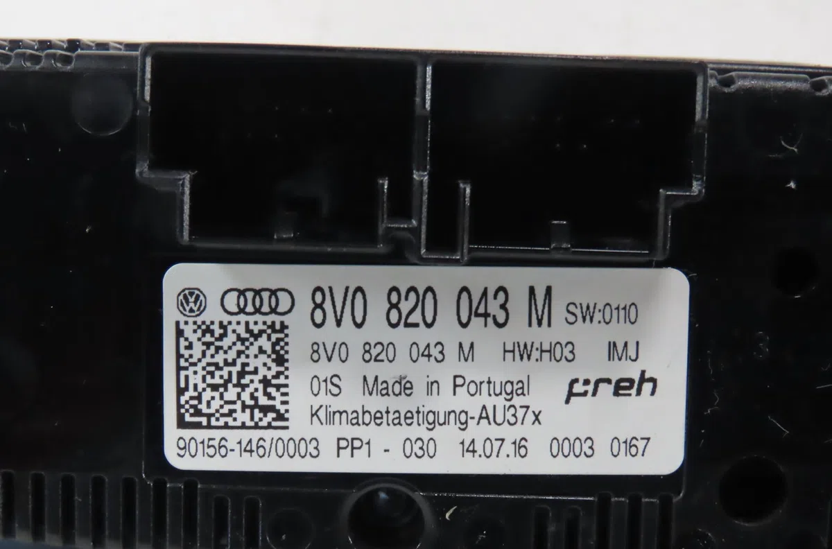Commande de chauffage Audi A3 Sportback (8VA, 8VF) 2.0 tdi (2012-2020) 5 portes occasion — photo 3