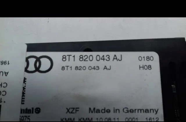 Commande de chauffage Audi Q5 (8RB) 2.0 tdi quattro (2012-2017) occasion — photo 2