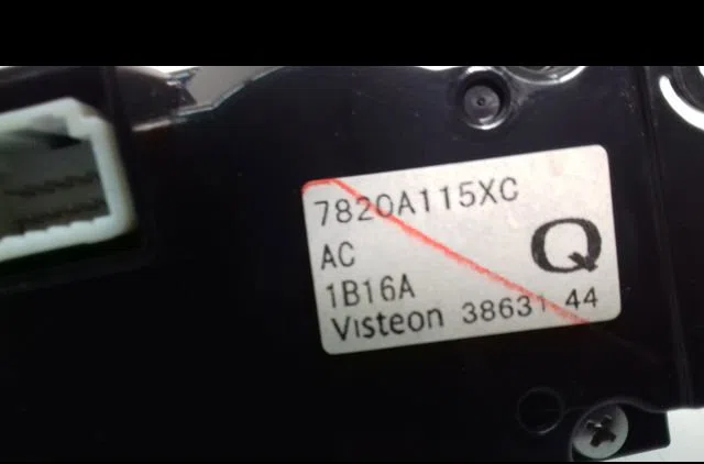 Commande de chauffage Citroen C-CROSSER (VU_, VV_) 2.2 hdi (2007-2012) 5 portes occasion — photo 2