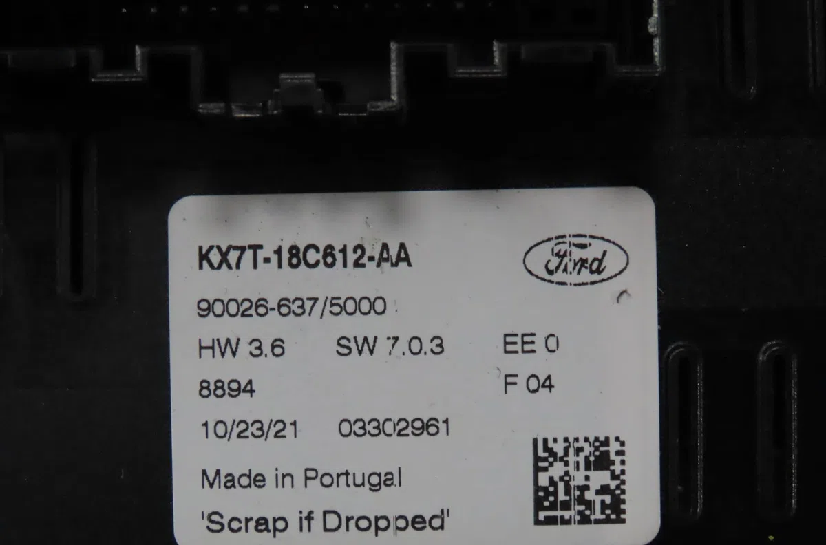 Commande de chauffage Ford FOCUS IV (HN) 1.0 ecoboost (2018) occasion — photo 2