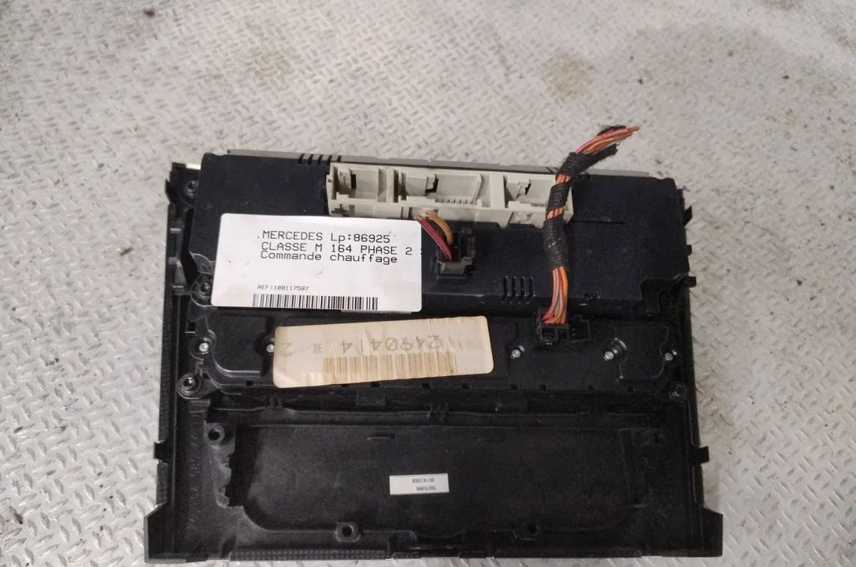 Commande de chauffage MERCEDES CLASSE M 164  CLASSE M 164 PHASE 2 occasion — photo 2
