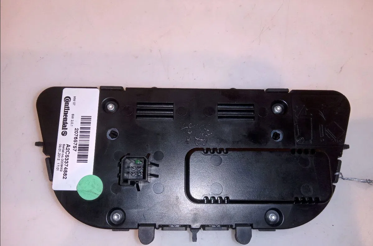 Commande de chauffage Opel ZAFIRA TOURER C (P12) 1.4 (75) (2011) occasion — photo 2