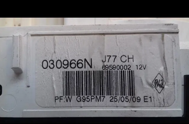 Commande de chauffage Renault CLIO III (BR0-1, CR0-1) 1.5 dci (br17, cr17) (2005-2012) 5 portes occasion — photo 4