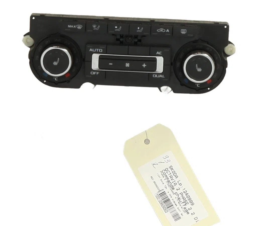Commande de chauffage Skoda OCTAVIA II (1Z3) 2.0 tdi (2010-2013) occasion — photo 2