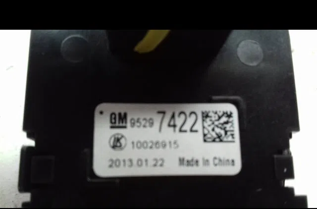 Commande eclairage Opel MOKKA - MOKKA X (J13) 1.7 cdti (_76) (2012) 5 portes occasion — photo 2