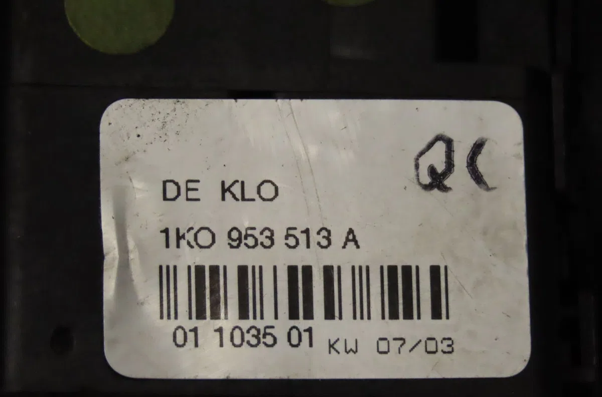 Commande eclairage Volkswagen TOURAN (1T1, 1T2) 1.9 tdi (2003-2004) occasion — photo 4