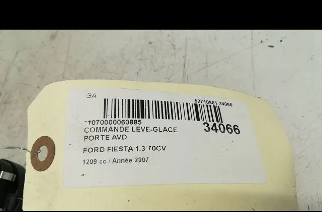 Commande lève-glace porte avant droite FORD FIESTA V 2007 occasion — photo 3
