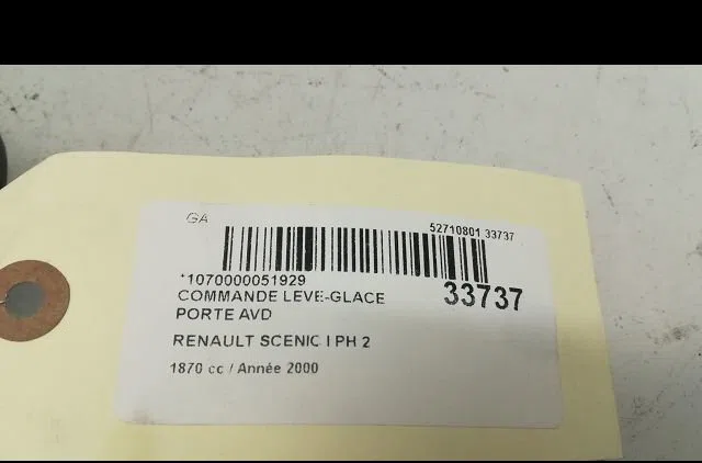 Commande lève-glace porte avant droite RENAULT SCENIC I 2000 occasion — photo 4