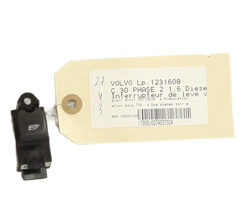 Commande lève-glace porte avant droite Volvo C30 (533) D2 (2010-2012) occasion — photo 2