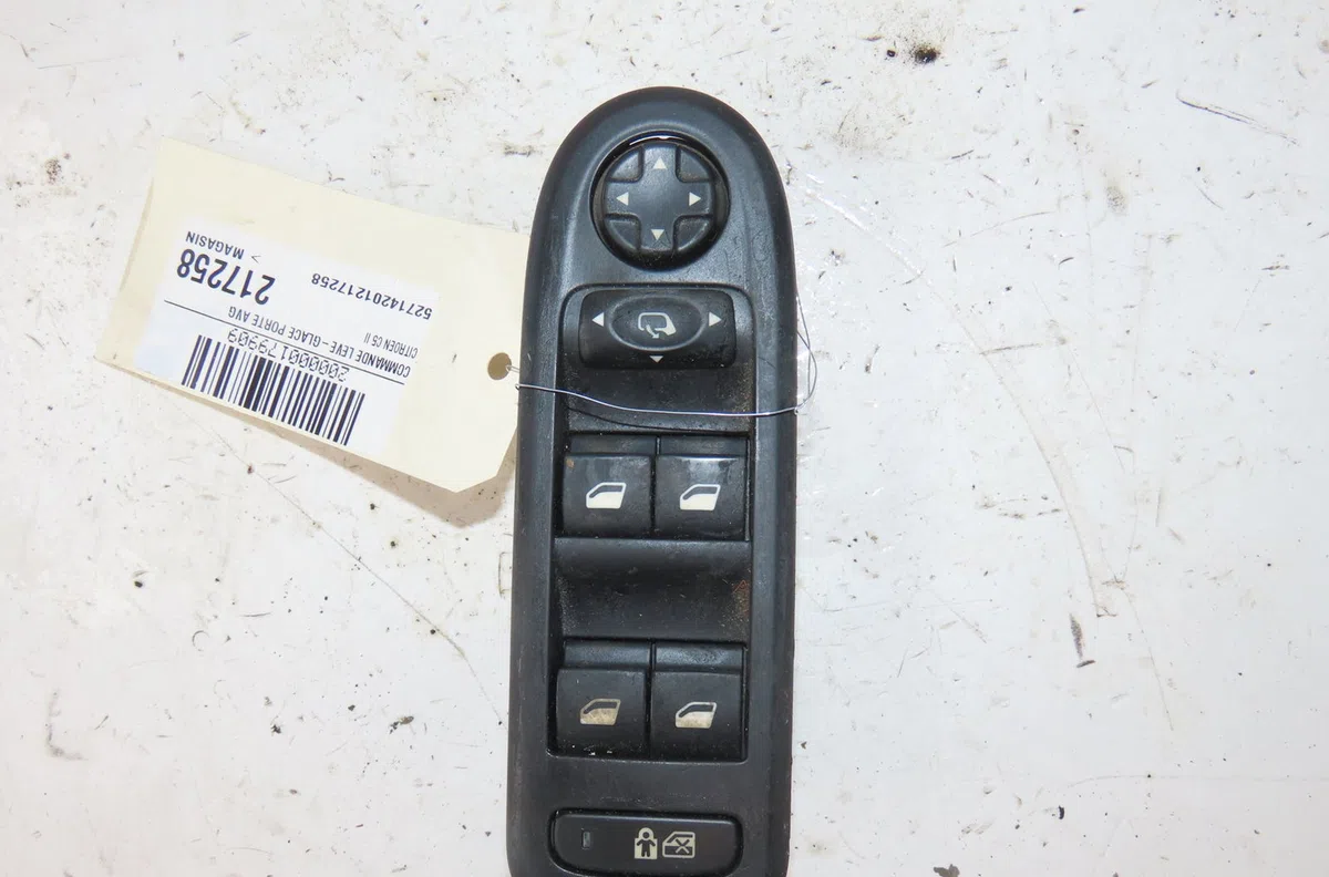 Commande lève-glace porte avant gauche Citroen C5 III Break (RW_) 2.0 hdi 165 (2009) occasion — photo 2