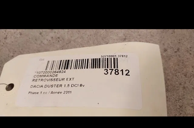 Commande rétroviseurs extérieures électriques Dacia DUSTER (HS_) 1.5 dci (hsmc) (2010-2018) occasion — photo 2