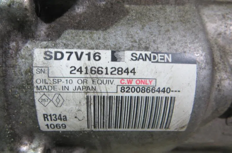 Compresseur air conditionne DACIA LOGAN MCV 1 PHASE 2 BREAK occasion — photo 3