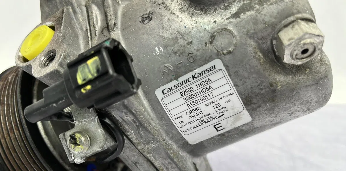 Compresseur air conditionne NISSAN MICRA 4 PHASE 1 occasion — photo 3
