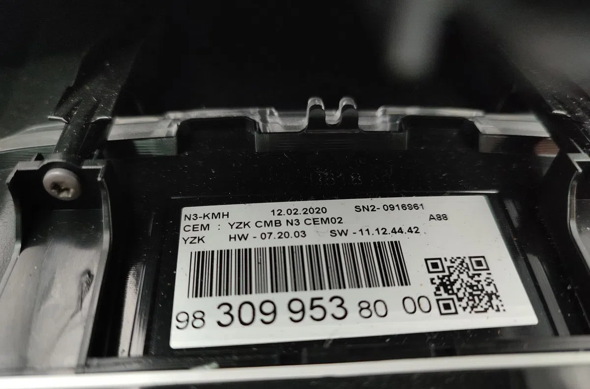 Compteur CITROEN C3 AIRCROSS PHASE 1 occasion — photo 4