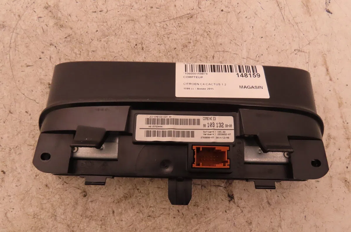 Compteur Citroen C4 CACTUS 1.2 vti 75 - puretech 75 (2014) occasion — photo 2