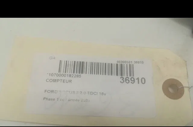 Compteur Ford FOCUS II (DA_, HCP, DP) 2.0 tdci (2004-2008) occasion — photo 3