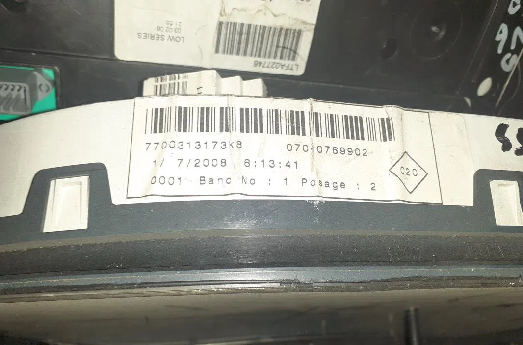 Compteur Renault CLIO II (BB_, CB_) 1.9 dti (b-cb0u) (1999-2005) occasion