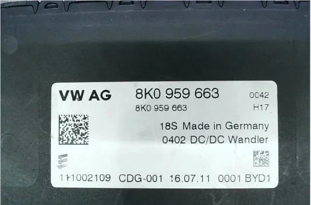 Condensateur de start and stop  Audi A3 Décapotable (8P7) 2.0 tdi (2008-2013) occasion