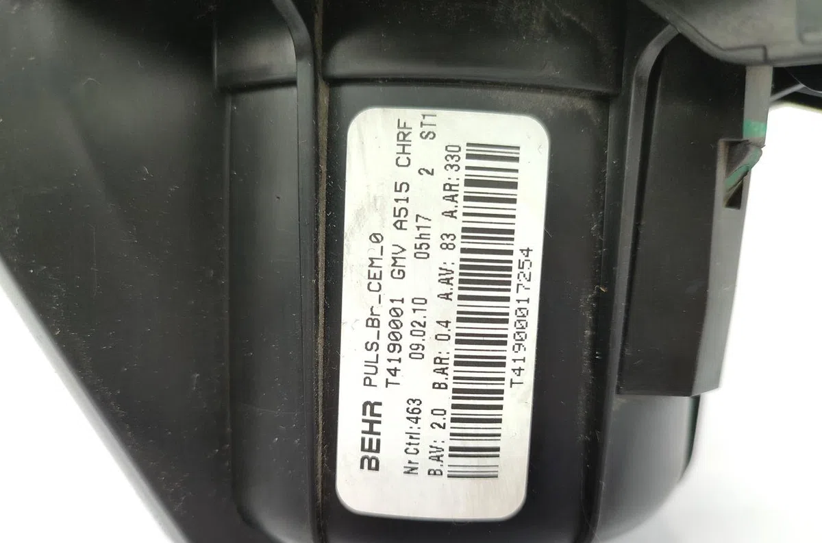 Moteur ventilateur chauffage CITROEN C3 2 PHASE 1 occasion