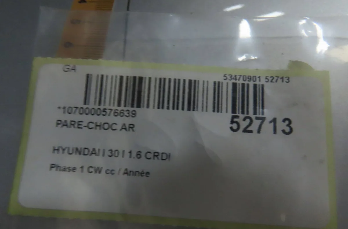 Pare-choc arrière Hyundai I30 Break (FD) 1.6 crdi (2008-2012) occasion