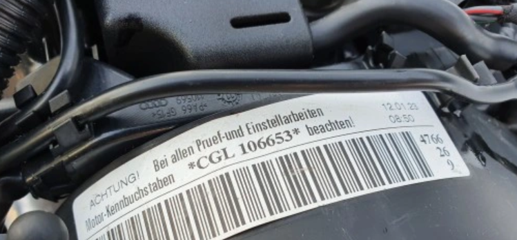 Moteur complet AUDI Q5 (8RB) 2.0 TDI 170 cv CGL