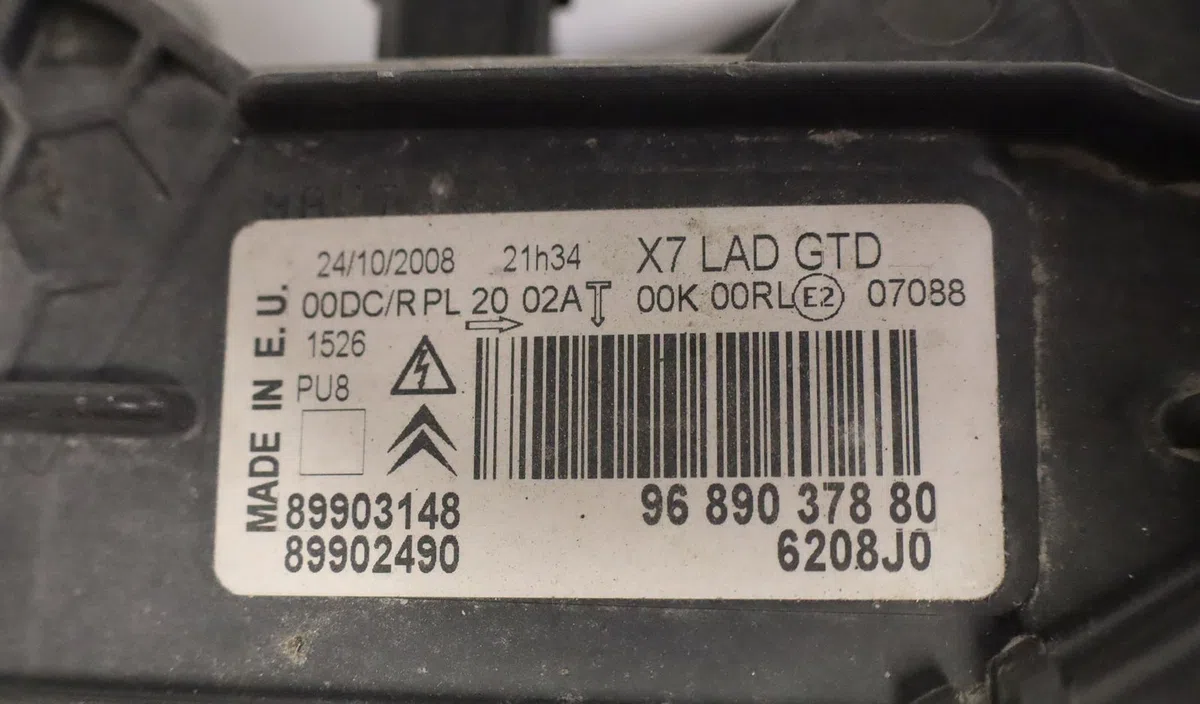 Phare gauche Citroen C5 III (RD_) 2.0 hdi (rdrhda) (2008) occasion