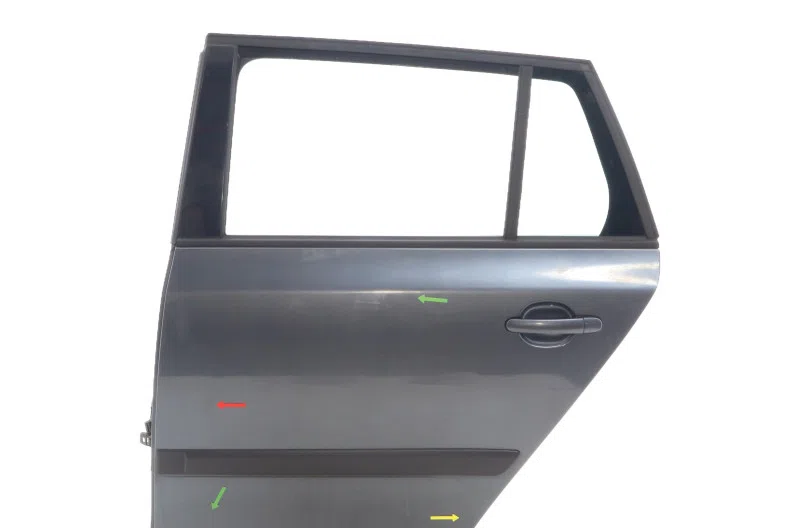 Porte arriere gauche pour SKODA FABIA 2 PHASE 1 BREAK