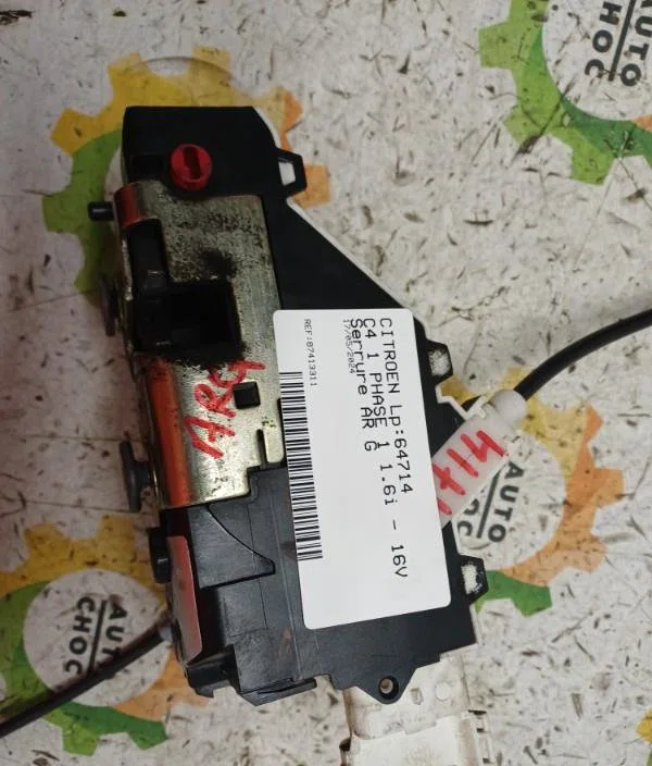 Serrure porte arg CITROEN C4 1 PHASE 1 occasion