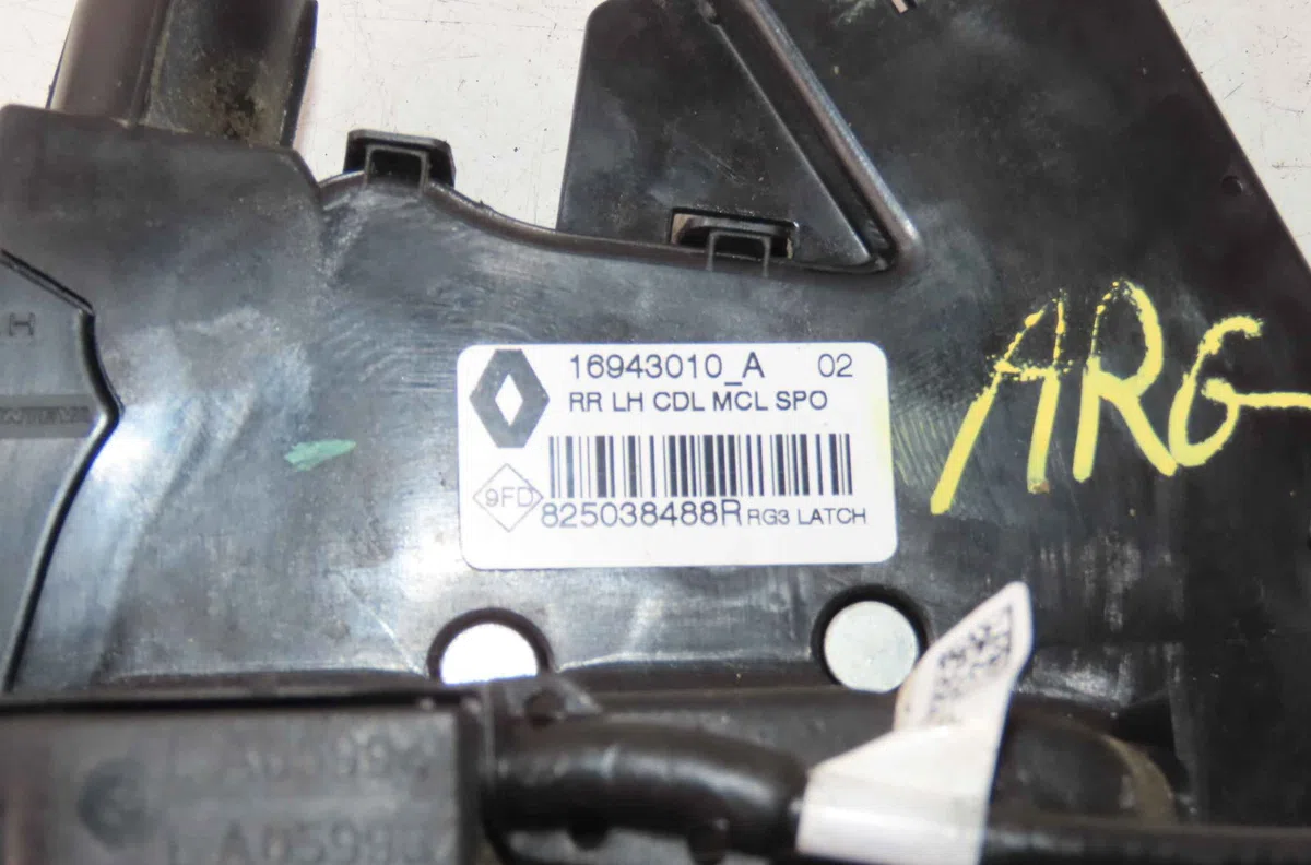 Serrure porte arg RENAULT SCENIC IV occasion