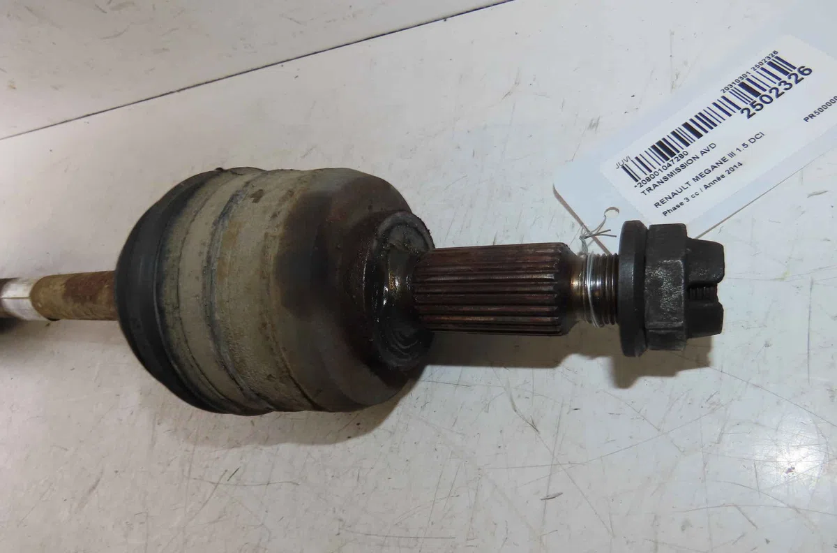 Transmission avant droite RENAULT MEGANE III occasion